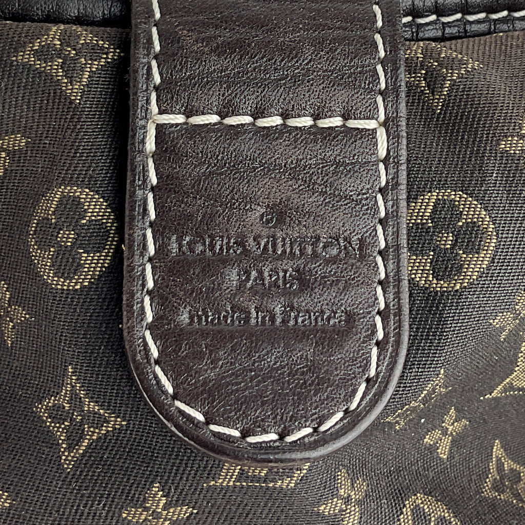 Idylle elegie cloth tote Louis Vuitton Brown in Cloth - 32192601