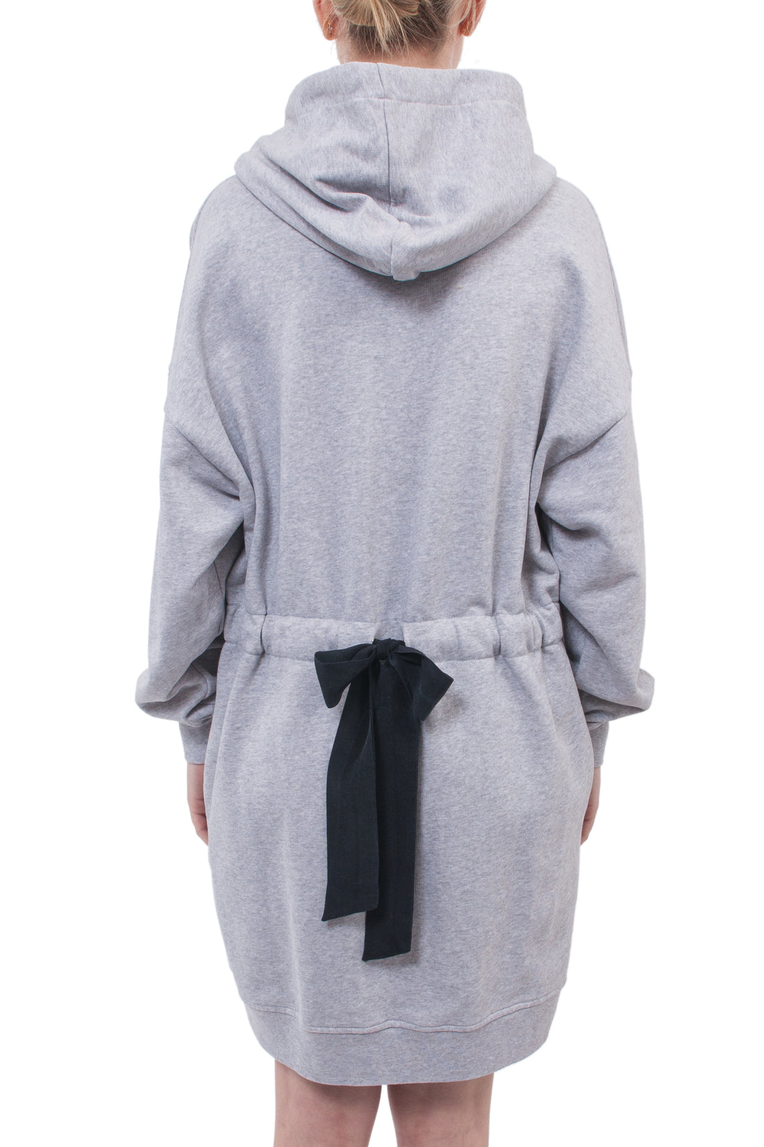 Moschino Couture by Jeremy Scott Grey Hooded Mouse-chino Dress