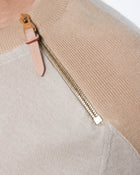 Louis Vuitton Beige Two Tone Cashmere Blend Pullover Knit Top - 6