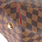 Louis Vuitton Caissa MM Damier Ebene Canvas Tote Bag