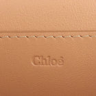 Chloe Drew Bijou Tan Blush Smooth Calfskin Crossbody Clutch Bag