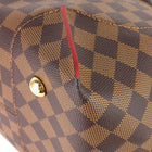 Louis Vuitton Caissa MM Damier Ebene Canvas Tote Bag
