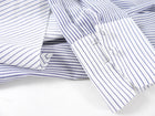 Adam Lippes Stripe Cotton Bib Detail Shirt - 4