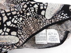 Alexander McQueen Black and Beige Intarsia Knit Sweater Dress - L