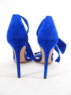 Alexandre Birman Cobalt Blue Suede Sandal Heels - 7.5