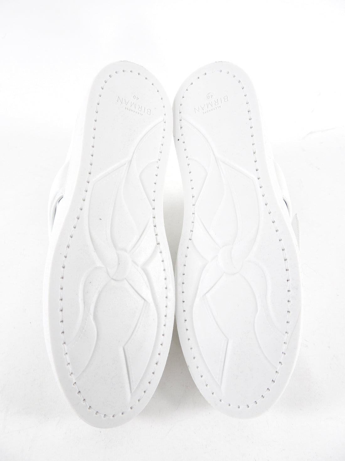 Alexandre Birman Clarita White Leather Sneaker - IT40 / USA 10