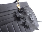 Altuzarra Black Leather Quilted Infinity Tote Bag