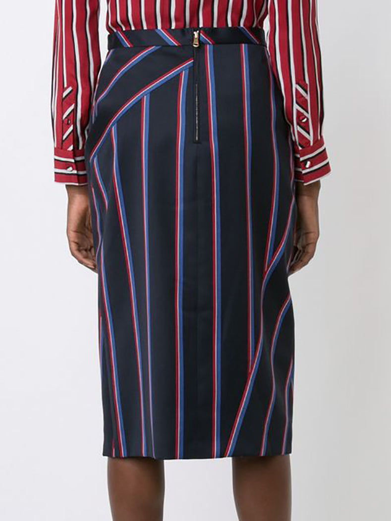 Outfit Red Navy Pencil Skirt Navy Blue Pencil Skirt