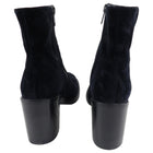 Ann Demeulemeester Black Velvet Ankle Boots - 7