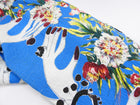 Antonio Marras Blue Floral Surrealist Pattern Cotton Swing Coat - M