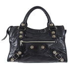 Balenciaga City Bag Black Giant 21 Silver Hardware