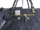 Balenciaga Dark Grey Work Bag with Giant 21 Hardware 