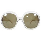 Balenciaga Edition Clear Oversized Vintage Style Sunglasses 0125/S
