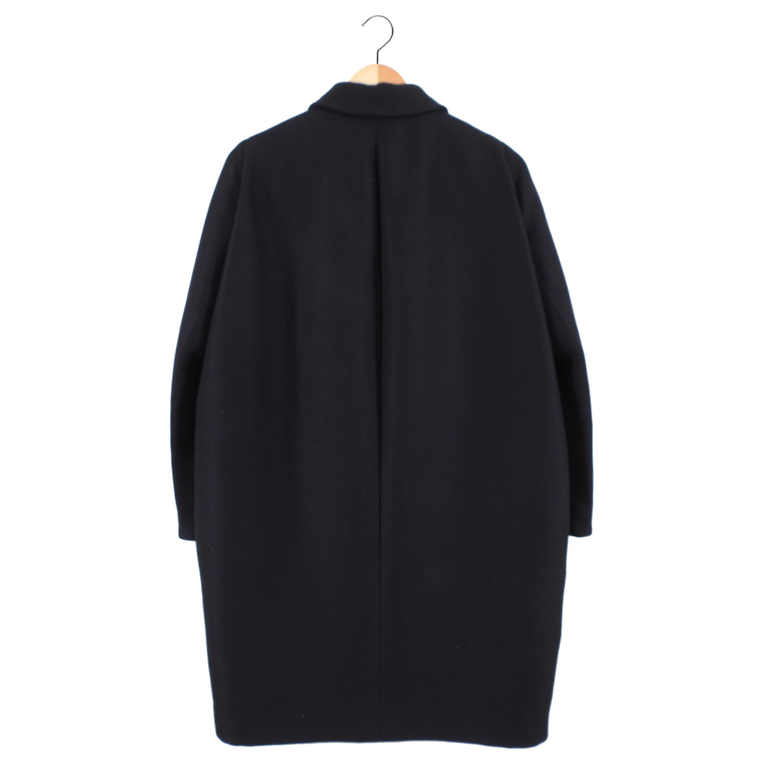 Balenciaga By Alexander Wang Pre-Fall 2015 Black Coat S