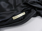 Balenciaga Nicholas Ghesquiere Fall 2009 Black Satin Gathered Dress