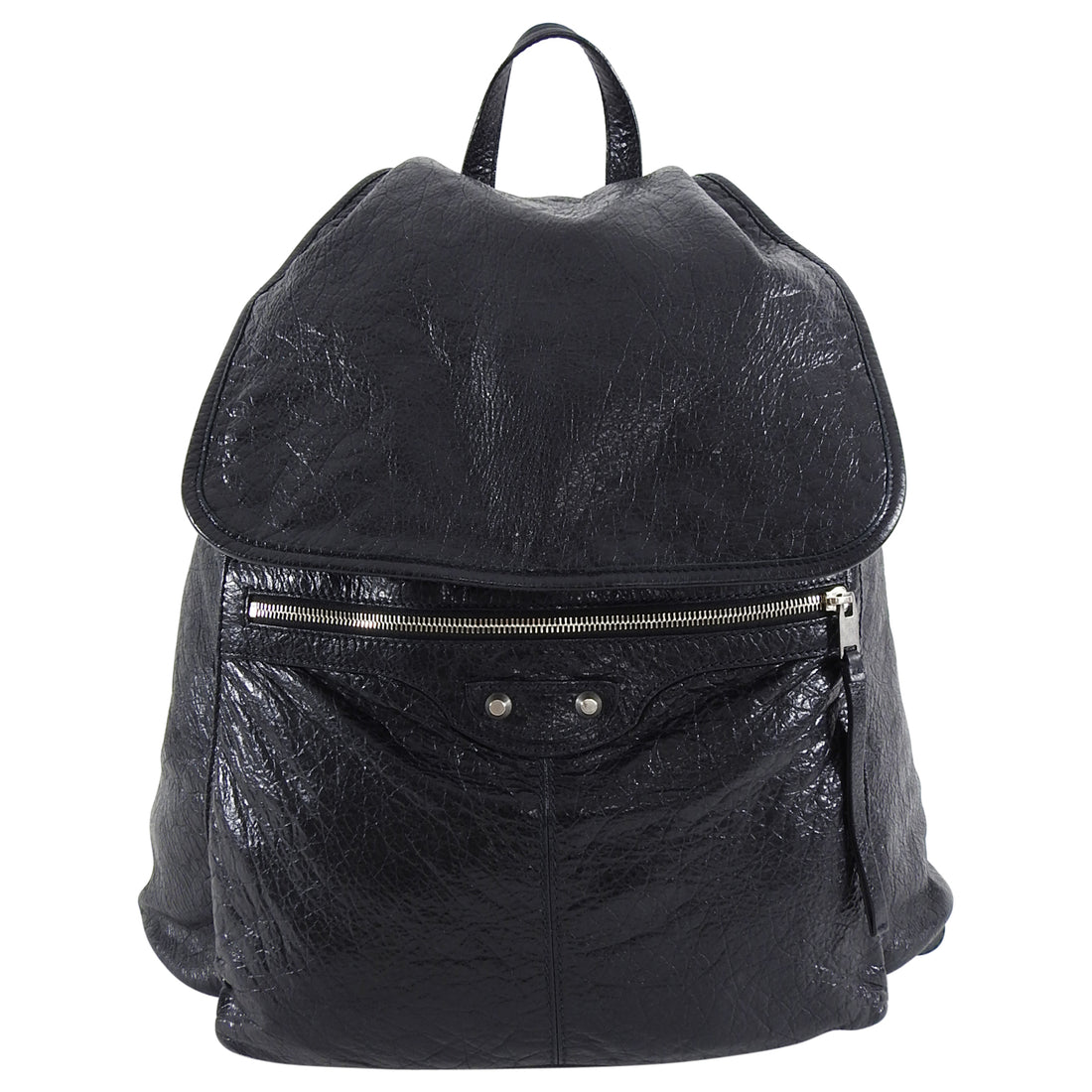 balenciaga traveller textured-leather backpack Balenciaga Black City Moto Traveller Backpack Bag – I MISS YOU VINTAGE