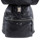 balenciaga classic zip traveler backpack Balenciaga Black City Moto Traveller Backpack Bag – I MISS YOU VINTAGE