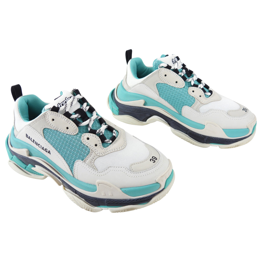 Balenciaga shoes aqua Clearance