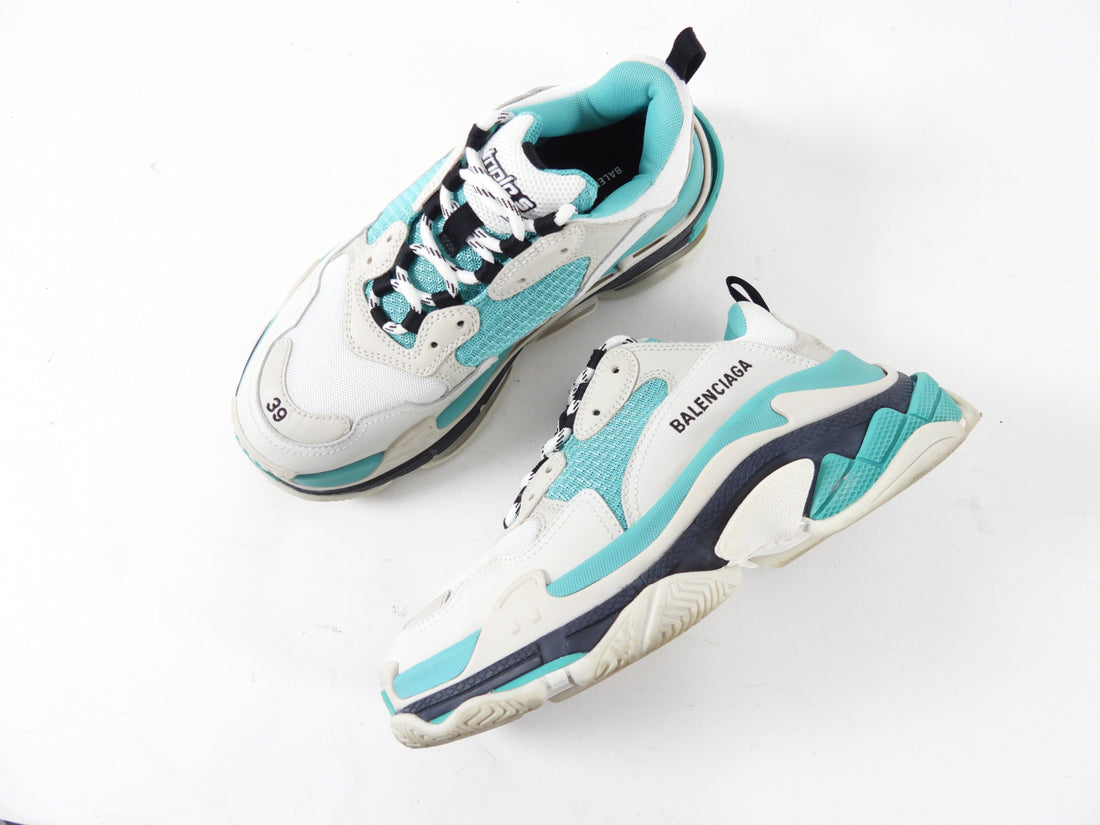 Balenciaga shoes aqua Clearance