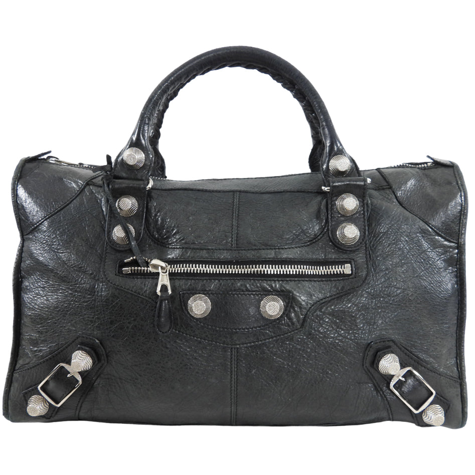 Balenciaga Black Leather Giant 21 Work Bag – I MISS YOU VINTAGE