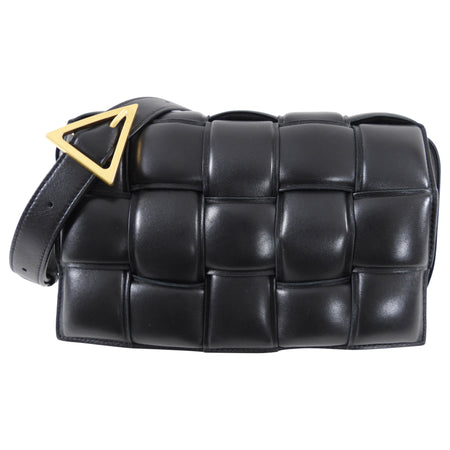 Bottega Veneta Black Padded Cassette Bag