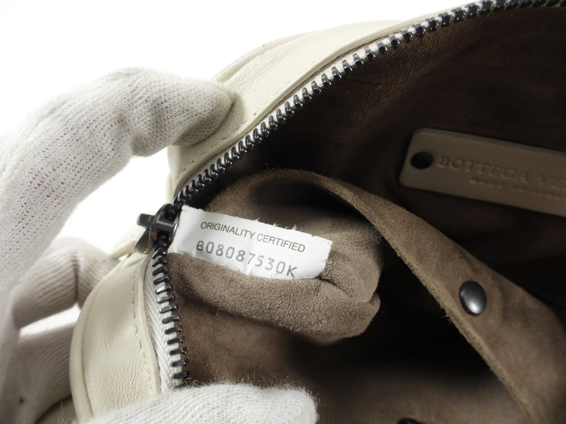 Bottega Veneta Intrecciato Leather Ivory Belt Bag
