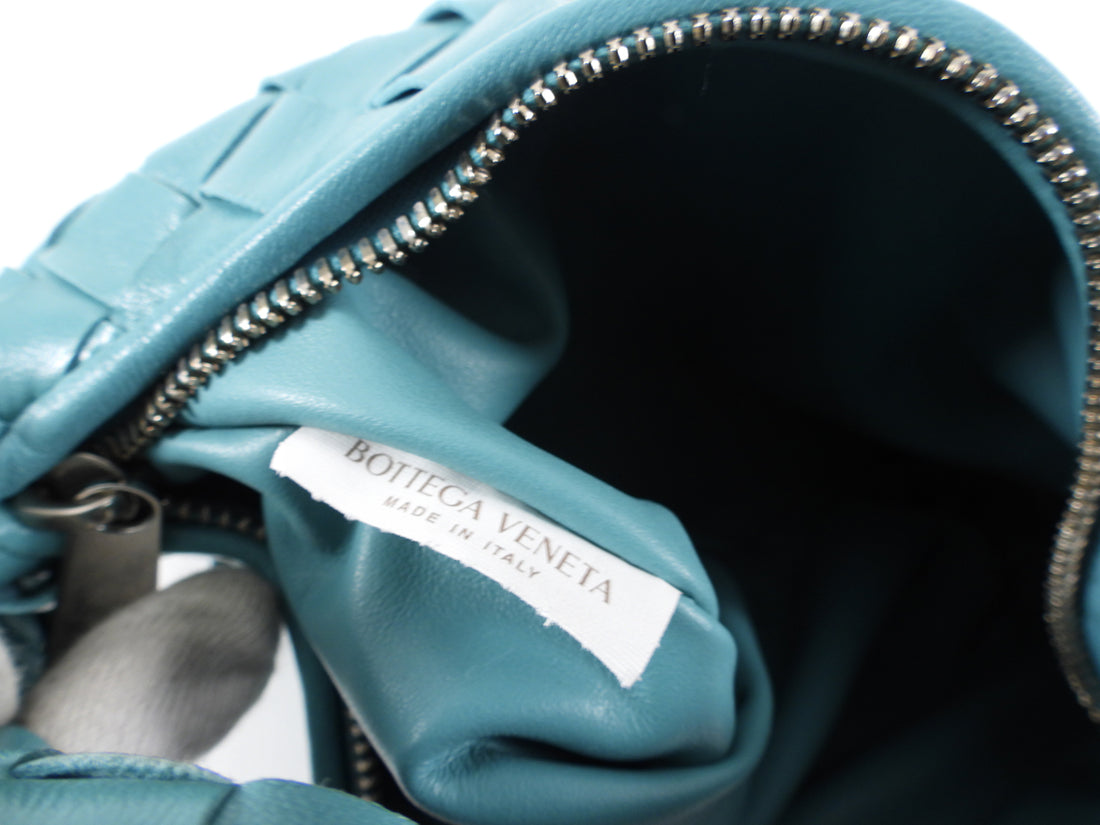 Jodie leather handbag Bottega Veneta White in Leather - 35980157