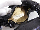 Bottega Veneta Vintage Black Intrecciato Leather Mini Hobo Bag