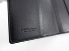 Bottega Veneta Black Intrecciato Leather Passport Holder