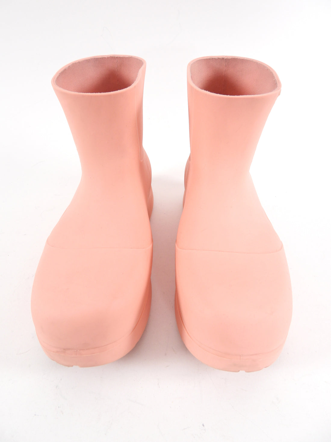 Bottega Veneta Pink Rubber Puddle Boots - 38
