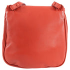 Bottega Veneta Vintage Large Red Leather Creel Crossbody Bag