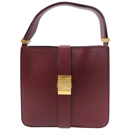 Bottega Veneta Burgundy Marie Satchel Bag