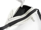 Brunello Cucinelli White Leather Monili Belt Bag