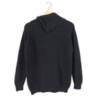 Brunello Cucinelli Charcoal Grey Cashmere Sweater with Monili Trim - M 