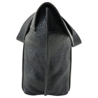 Brunello Cucinelli Black Glossy Tote Bag with Chain Detail