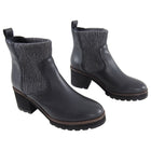 Brunello Cucinelli Slate Grey Knit Chunky Ankle boots - 37  