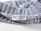 Brunello Cucinelli Light Grey Chunky Knit Oversized Cardigan - S