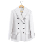 Brunello Cucinelli Light Grey Short Coat / Jacket -  IT38 / USA 2/4