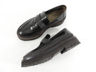 Brunello Black Leather Monili Chunky Loafer - 36.5 / 37