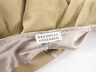Brunello Cucinelli Beige Suede Belted Jacket - L (8/10)