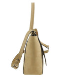 Brunello Cucinelli Light Tan Nubuck Crossbody Bag