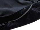 Brunello Cucinelli Black Liquid Velvet Jumpsuit - S