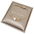 Bulgari B.Zero1 18k Rose Gold Ceramic Soft Bracelet - S/M