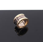 Bulgari B Zero 1 Rose Gold and Bronze Ring - 51 / USA 5.75