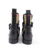 Burberry Bridle House Check Richardson Ankle Boots - 38 / 8