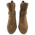 Burberry Brown Suede Larina 75 Ankle Boots - 38