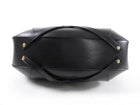 Burberry Black Leather Bridle Hobo Shoulder Bag