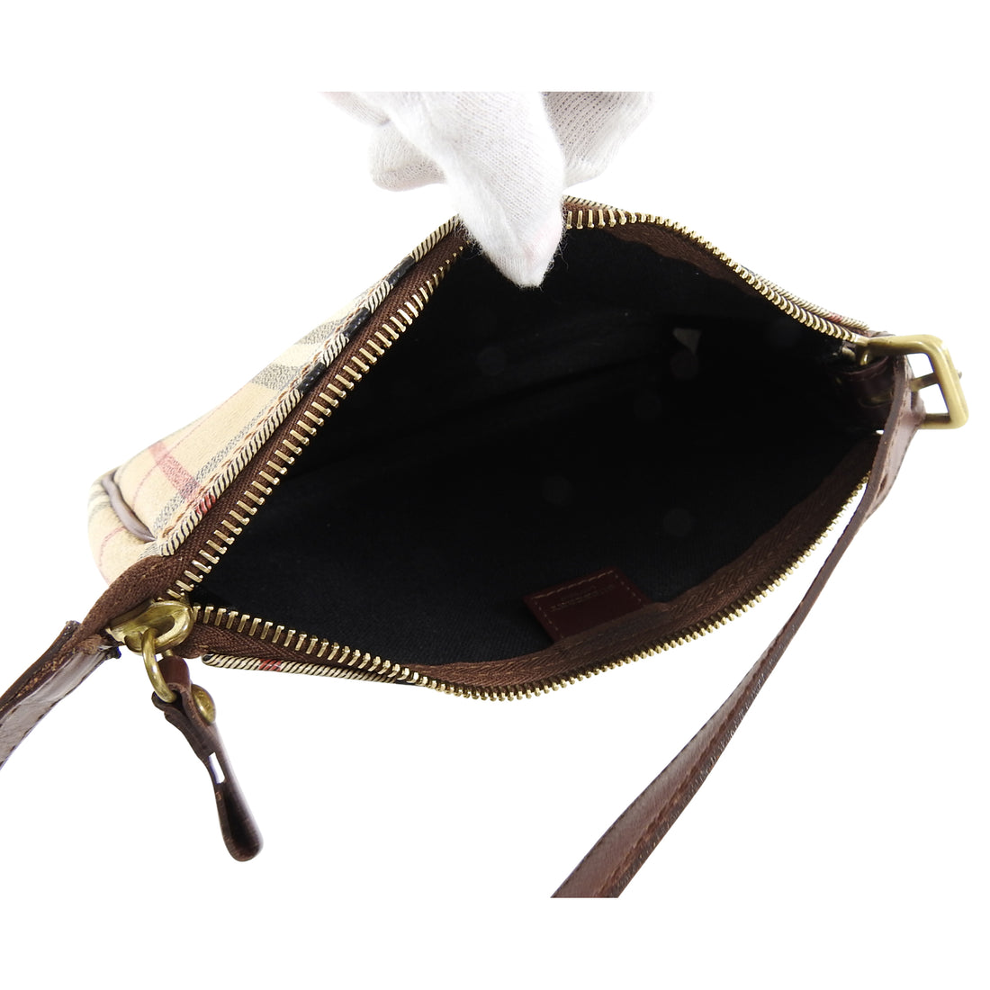 Burberry Nova Check Plaid Small Pochette Bag – I MISS YOU VINTAGE