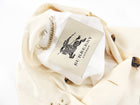 Burberry Cream Silk Short Trench Jacket - USA 4 / S