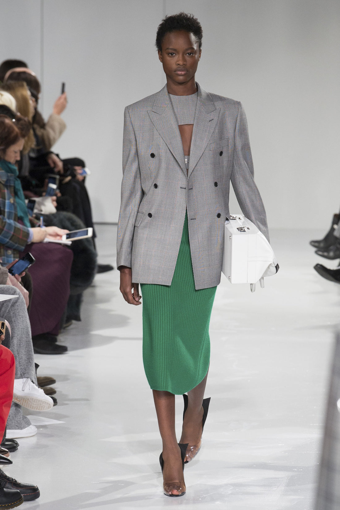 Runway Raf Simons Calvin Klein Jacket Calvin Klein 205W39NYC Raf